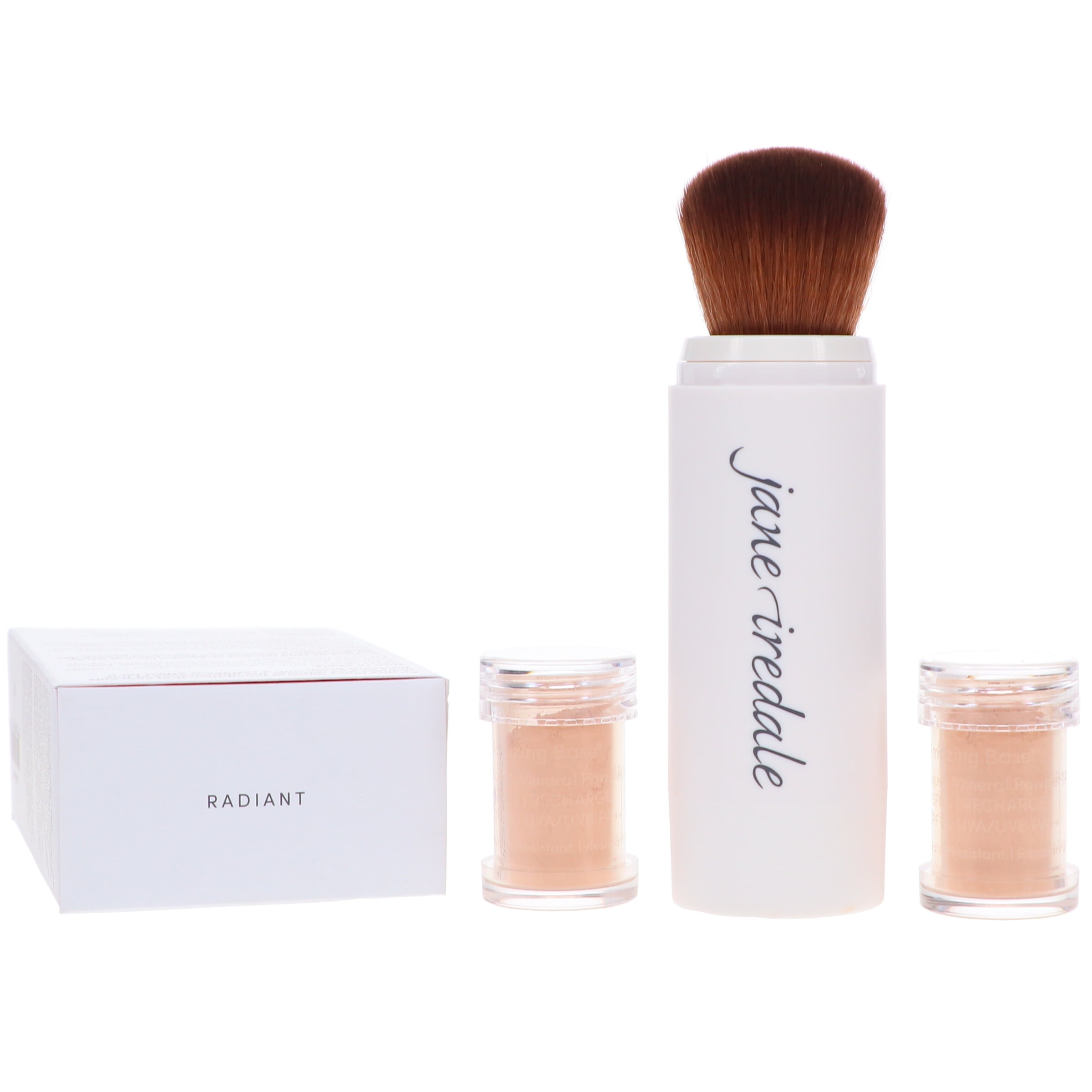 jane iredale Amazing Base Loose Mineral Powder Refillable Brush Radiant 0.18 oz