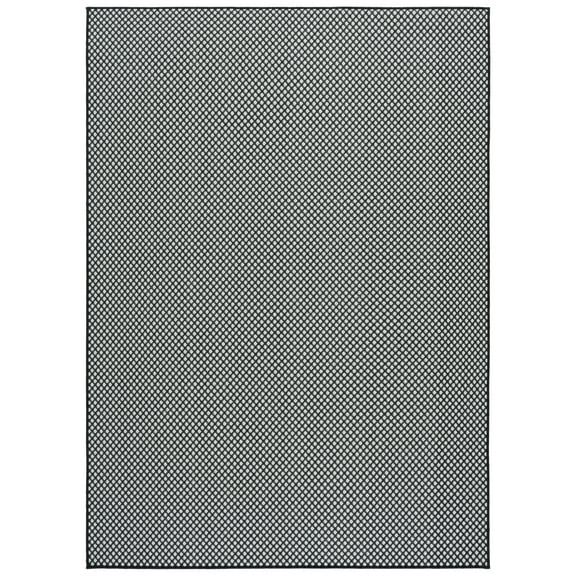 SAFAVIEH Terrace Gina Geometric Indoor/Outdoor Area Rug, Black/White, 8' x 10'