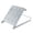 Silver, variant on Ruanlalo Ladder Work Platform Anti-Slip Heavy Duty Ladder Work Tray Attachment Accessories Multi-Purpose Folding Painters Ladder Extension Tools