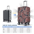 thumbnail image 2 of Luggage Cover Anti Scratch, Paisley Pattern No.90105 Elastic Suitcase Protector Fits 18-32 Inch Luggage, 2 of 2