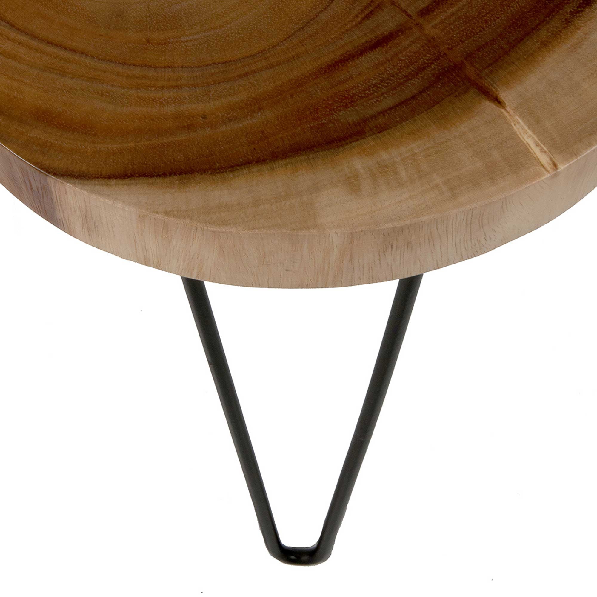 Philip Wood Accent Table by East at Main, Farmhouse Side End Table 14"x19"