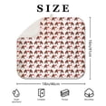 thumbnail image 4 of Brown Cartoon Bigfoot and Heart Pattern Dish Drying Mat for Kitchen 1 Pack, Ultra Absorbent Microfiber Dishes Drainer Mats,16"x18", 4 of 6