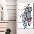 thumbnail image 1 of Design Art - Funny Zebra Watercolor, 1 of 3
