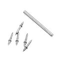 thumbnail image 4 of 200pcs Seamless Nail with Double-Headed Base Thread for Concrete Skirting Boards, 4 of 9