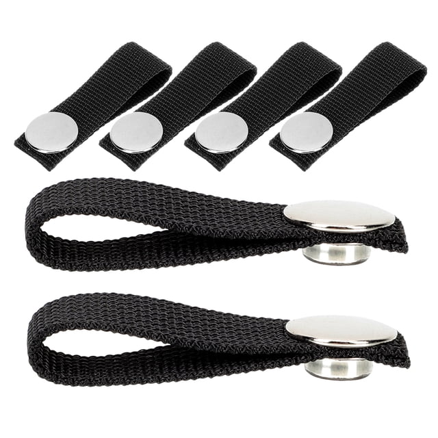 AURARMLET 3Pares Correa Desmontable Para Barbilla De Casco De Hockey En Negro Con Ajuste Seguro