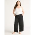 thumbnail image 4 of Joyspun Women’s Satin Pants, 28'' Inseam, Sizes XS-3X, 4 of 6