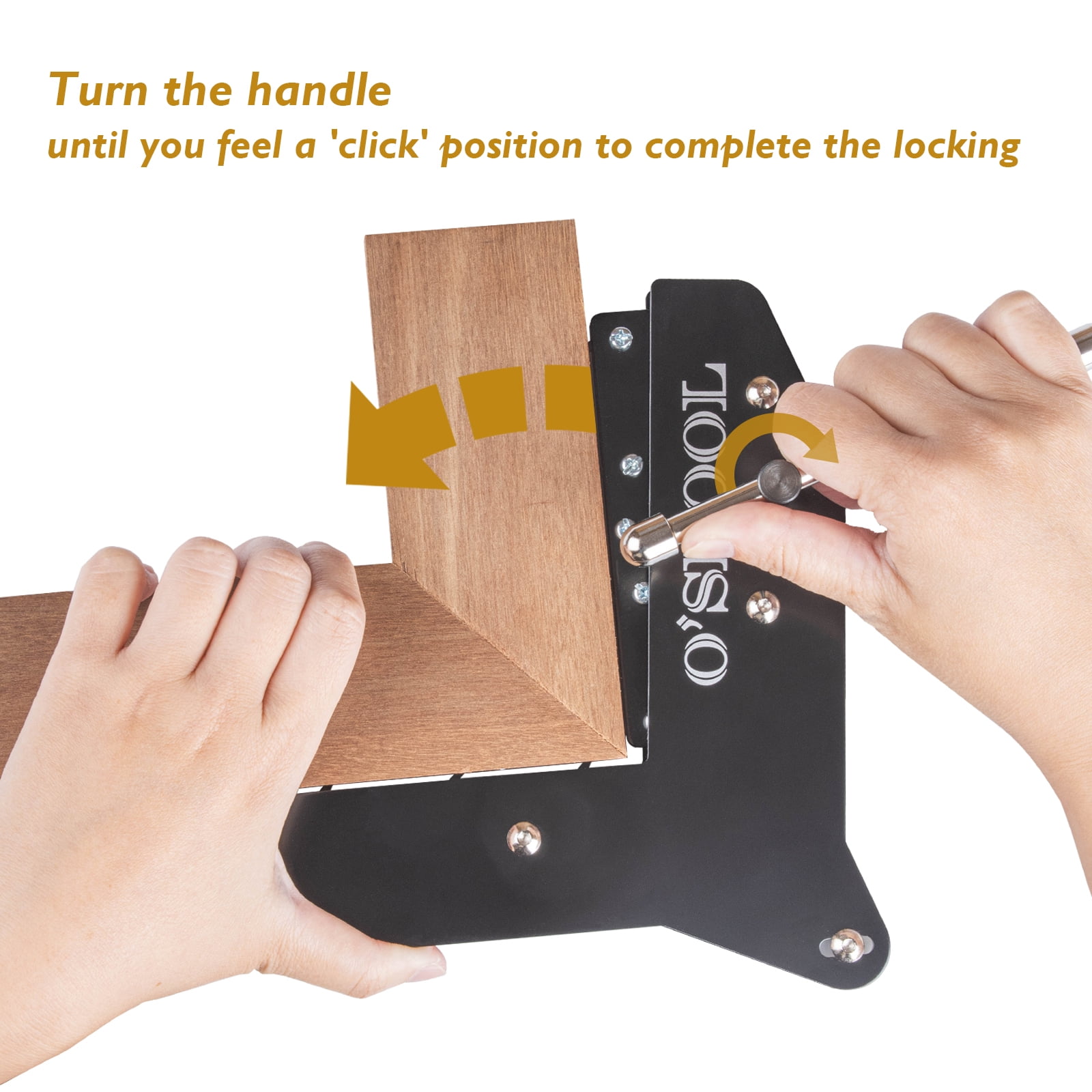 O'SKOOL Miter Max Corner Clamp for Woodworking, Making Window Casing, Making Door Casing, Crafting Projects-2 pack, PAF003