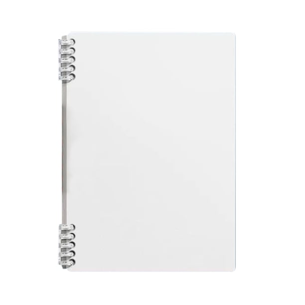 Cuaderno de anillas B5 de polipropileno reforzado, con hojas sueltas desmontables y rayadas, ideal para estudiantes, para tareas, diarios, tomar notas, material de oficina, escuela secundaria, hogar
