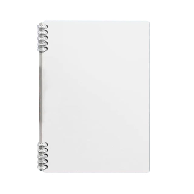 Ohufall B5 Polypropylene Reinforced Ring Bound Notebook School Supplies Notebook College Ruled Detachable Blank Notebook For Middle School Homework
