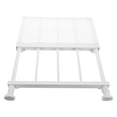 thumbnail image 4 of Shisuyan Tension Shelves For Closet White Plastic Rectangular Homeowners 1Set, 4 of 8