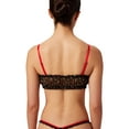 thumbnail image 5 of Parade Mesh Cherry Print Bralette and Thong Set, Sizes XS to 3XL, 5 of 10