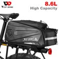 thumbnail image 2 of WEST BIKING EVA Carbon Pattern Bicycle Bag High Capacity 3D Rear Seat Pack 2 in 1 Travel Shoulder Cycling Equipment, 2 of 5