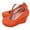 Orange, variant on Red Ladies' High Wedge Heel Shoes With Round Toe And One-Button Closure, Waterproof For Winter 2026