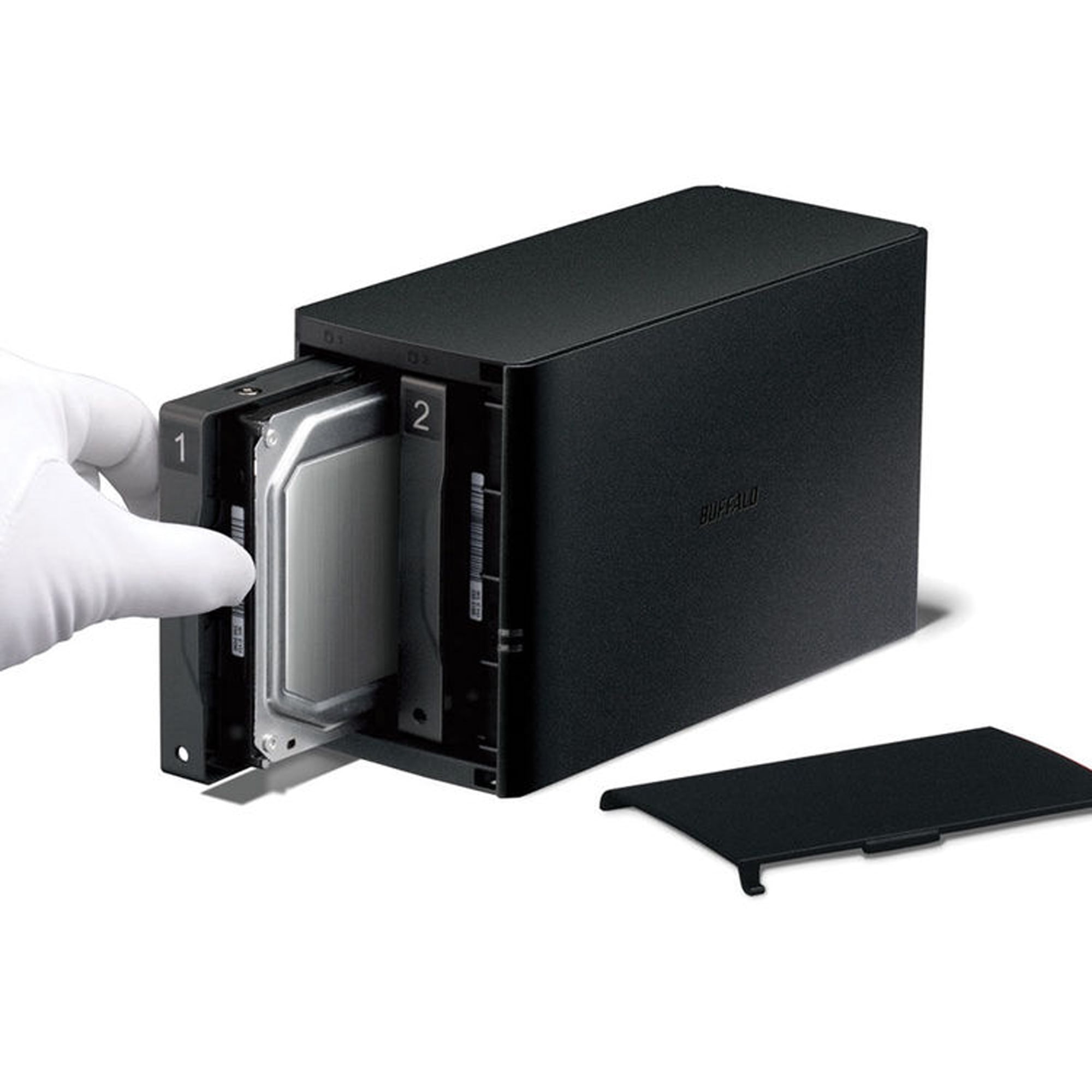 BUFFALO LinkStation 4TB ネットワークHDD Buffalo 4TB LinkStation 220 Personal Cloud Storage NAS Drive (2 x
