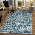 thumbnail image 2 of Wonnitar Washable Rug,  Vintage 4x6 Rug Runner for Hallways Non-Slip, Traditional Non-Shedding Entryway Mat Soft Carpet for Bathroom Foyer Bedroom, 2 of 8