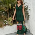 thumbnail image 6 of The Nutcrackers Dress Fashion Boho Beach Long Dresses Female Party Printed Maxi Dress, 6 of 9