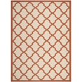 thumbnail image 1 of Safavieh Courtyard Beige Indoor Outdoor Rug - 8' x 11', 1 of 5