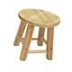 thumbnail image 2 of Taburete de madera Taburete de madera Taburete de escalera Asiento estable Silla Taburete pequeño de madera Tocador altura 25 cm, 2 of 9