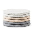 thumbnail image 1 of 6pcs Coasters For Drinks Insulation Pads Water Absorbent Heat-Resistant Vintage Table Mat, 1 of 12