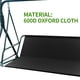 thumbnail image 2 of Muyoka Funda de asiento de columpio Funda de silla de columpio impermeable Funda de asiento plegable Anti-UV Silla de banco Funda de muebles Muyoka Hogar, 2 of 6
