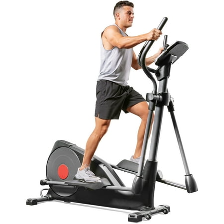 Sunny Health & Fitness 18 Inch Stride Pre-Programmed Elliptical Trainer - SF-E320001