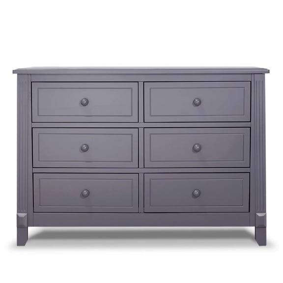 Maklaine Wood Modern / Contemporary Double Dresser in Espresso