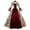Wine, variant on Patlollav S-5XL Fashion Women's Gothic Court Dresses Plus Size Patchwork Vintage Dress Wine