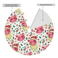 thumbnail image 2 of Lsque Christmas Cute Pigs Print Christmas Tree Skirt, Tree Skirt with Ties or Velcro, Perfect for Holiday Decorations, Halloween, and New Year-30", 2 of 7