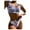 White, variant on VerPetridure Womens Bikini Sets High Waisted Two Piece Swimsuits Tummy Control Cow Print Bathing Suits for Women Push Up Brazilian Swimwear Beachwear Swimsuit