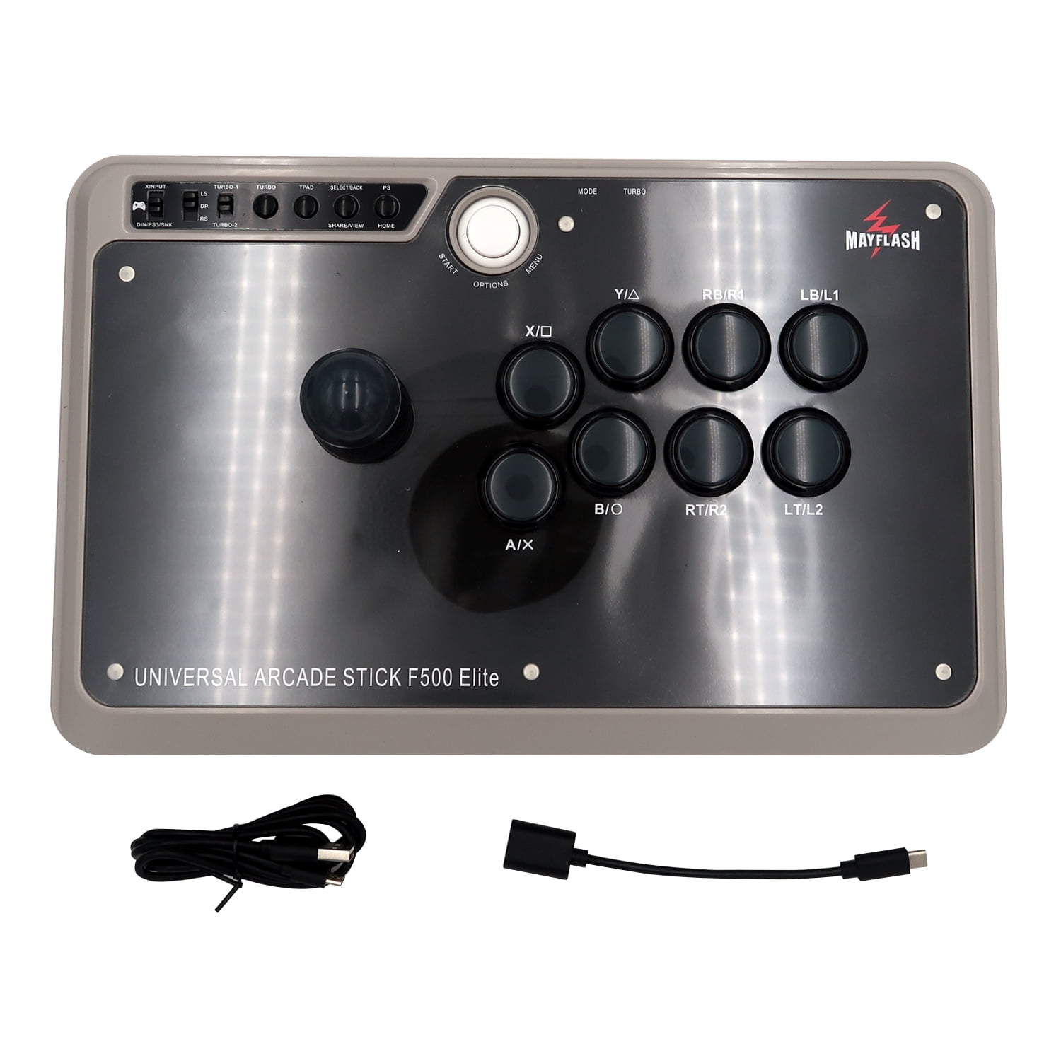 MAYFLASH Arcade Stick F500 Elite with Sanwa Buttons and