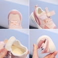 thumbnail image 4 of Otqutp Toddler Running Sneakers Hook and Loop Breathable Mesh Light Shoes Outdoor Athletic Gym Walking Shoes for Boys Girls, 4 of 6