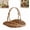 S, variant on Handwoven Wicker Harvest Basket with Handle - Garden Baskets for Gathering Vegetables,Large Natural Wicker Basket,Harvesting Basket for Gardening,Storage and Picnic Baskets for Flowers, L