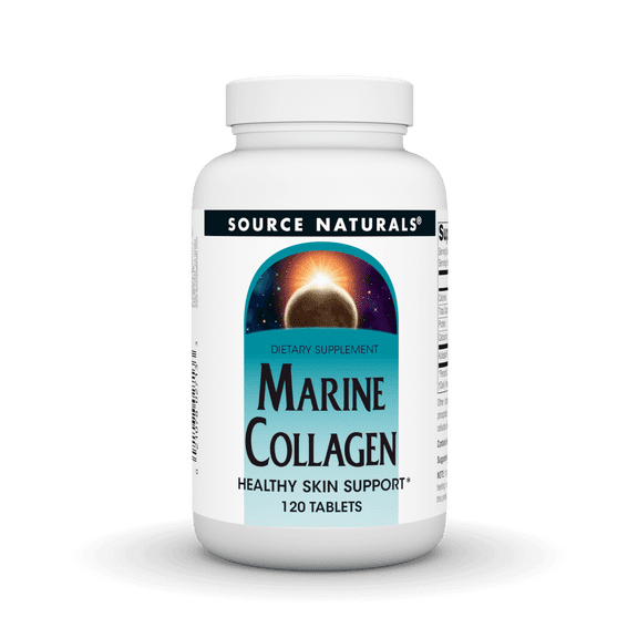 Source Naturals Marine Collagen, Healthy Skin Support* - 120 Tablets