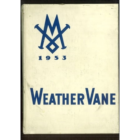(Custom Reprint) Yearbook: 1953 Maumee Valley Country Day High School - Weather Vane Yearbook (Toledo, OH)