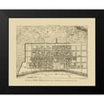 thumbnail image 2 of Benning 24x20 Black Modern Wood Framed Wall Art Titled - New Orleans Louisiana - Benning 1761, 2 of 5