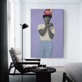 thumbnail image 3 of Amy Sherald-Try on Dreams until I Find The One That Fits Me. They All Fit Me (2017) Picture Print Canvas Poster Wall Paint Art Posters Decor Modern Home Artworks Gift 16x24inch(40x60cm), 3 of 6