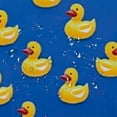 thumbnail image 5 of BCIIG Rubber Ducks Bathroom Decoration Set Polyester Cloth Fashion Shower Curtain with Hooks 36"x72, 5 of 7