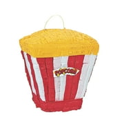 Popcorn In Box Pinata - Party Decor - 1 Piece