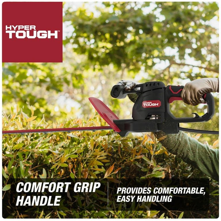 Hyper Tough 3.7-Amp 20 in. Corded Electric Hedge Trimmer Hyper Tough 3.7-Amp 20 in. Corded Electric Hedge Trimmer