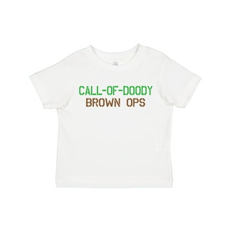 

Inktastic Call of Doody: Brown Ops Gift Toddler Boy or Toddler Girl T-Shirt