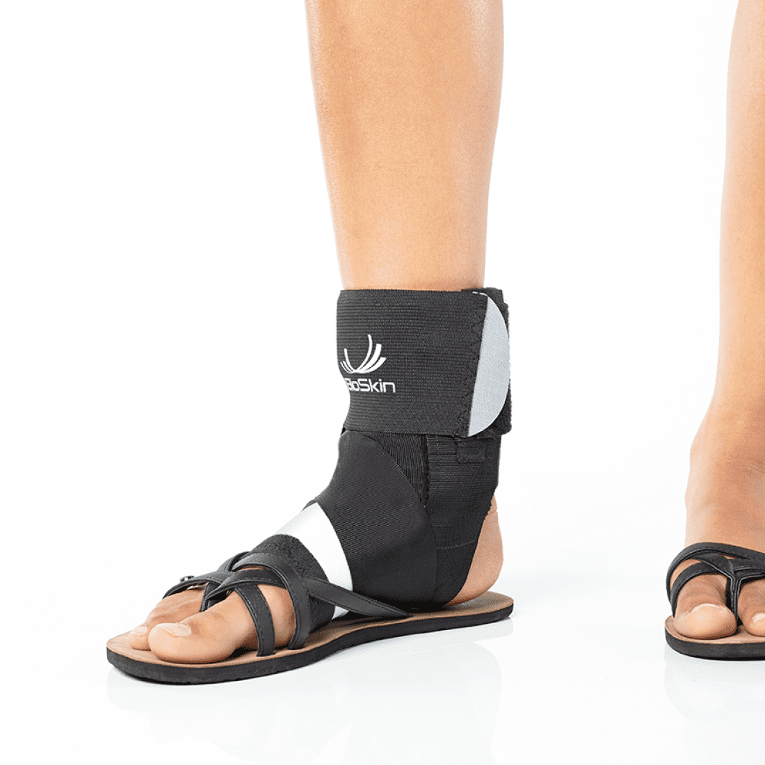 Plantar Fasciitis BioSkin Trilok Ankle Brace By Versatile Ankle Support PTTD Lightweight and Hypoallergenic Small Ankle Sprains 