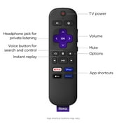 Roku Ultra LT Streaming Device 4K/HDR/Dolby Vision with Roku Voice Remote, Private Listening, and Premium HDMI Cable