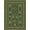 Green, Pattern 7, variant on ODIKA 8'x10' Washable Area Rug Non-Shedding, Easy Care, Cowboy Southwestern Border Motif Mens Decorations Reindeer Cabin Flowing Dynamic for King Size Bedroom Under Bed, Master Suite