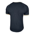 thumbnail image 4 of YYDGH Mens Henley Shirts Raglan Short Sleeve Casual Summer Basic T Shirts Button Vintage Lightweight Tee Tops, 4 of 7