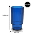 thumbnail image 2 of Blue Acrylic Highball Glass 590ml, Set of 4, 2 of 4