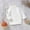 White, variant on Sweater for Baby Girl Long Sleeve Crewneck Coffee Pullover Sweater Warm Fall Winter Clothes Toddler Sweater Boy 0-3 Months