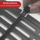 thumbnail image 3 of 10 Pieces Air Fryer Rubber Bumpers Rubber Anti-scratch Protective Air Fryer Grill Pan Pots Rubber Feet[HK]., 3 of 5