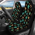 thumbnail image 3 of Pzuqiu Car Seat Covers Interior Accessories, Compatible with Automotive Seat Vehicle Seats, Car Seat Covers Full Set Fit for Truck Cars Easy to Install, Cactus, 3 of 10