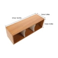 thumbnail image 7 of LOLIPPYY Cd Organizer Wooden Rack with Space Saving Design for Home Multimedia Storage, 7 of 7