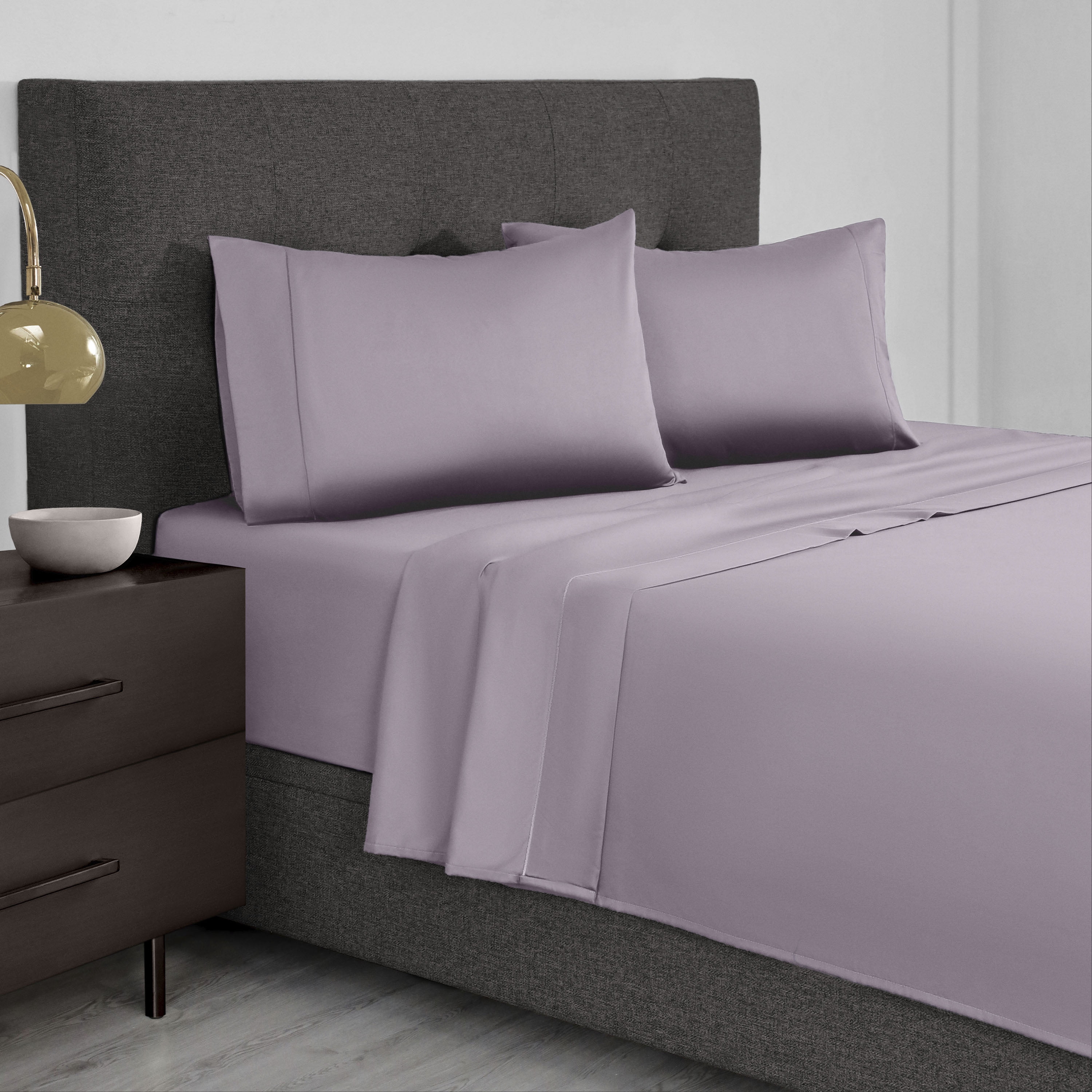 Martex 4-Piece King Sheet Set | 100% Supima Cotton 700TC Sateen | Iris